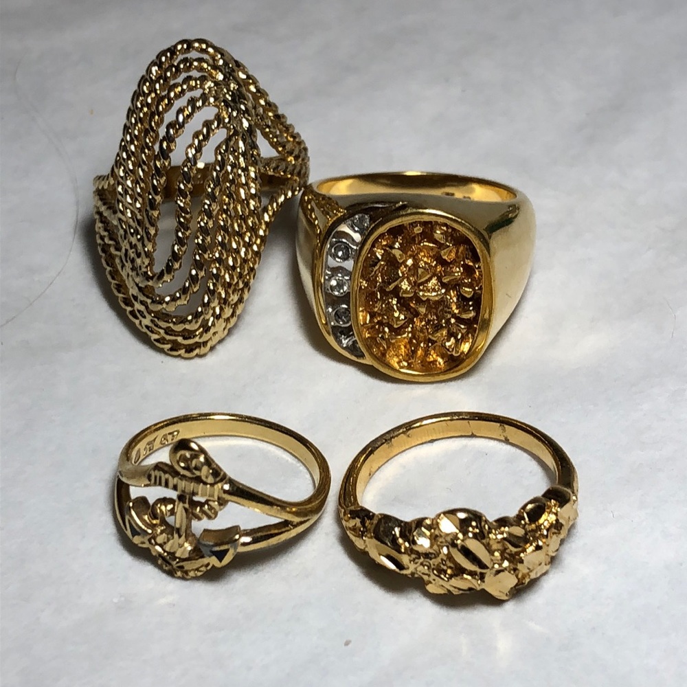Gold Ring Bundle - image 1